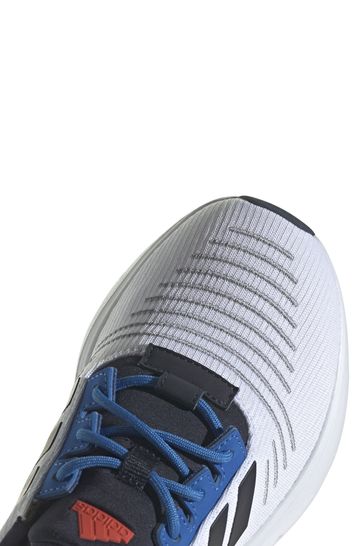 adidas White Swift Run Junior Trainers