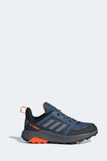 Buy adidas Blue Performance Terrex Trailmaker Rain.Rdy Kids Hiking
