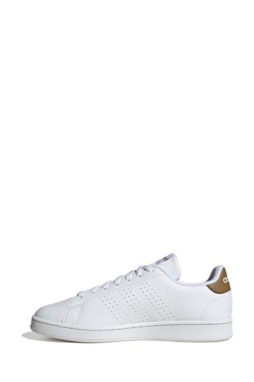 Buy adidas White Advantage Trainers from Next Singapore