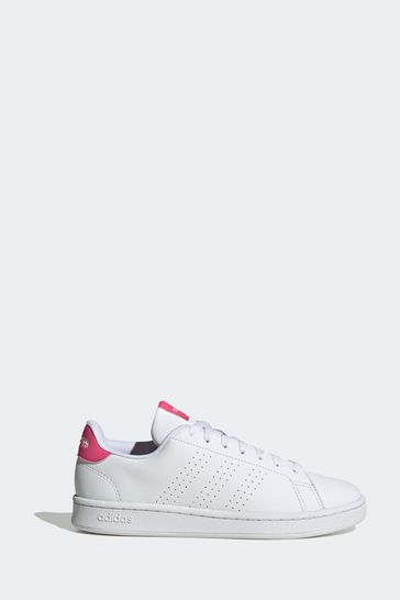 Adidas white sale advantage