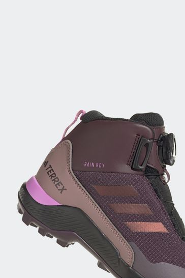 Buy adidas Purple Terrex Hiking BOA Winter Next Hungary Mid Kids from RAIN.RDY Boots