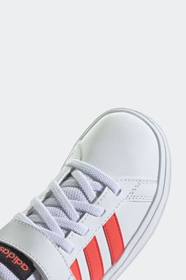 Adidas red shop high ankle shoes