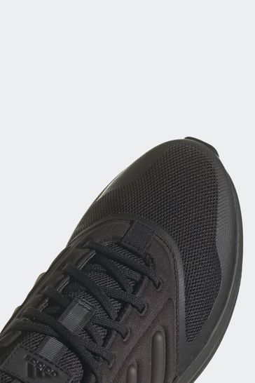 Adidas black sales sole trainers