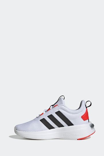 Adidas white cheap kids trainers
