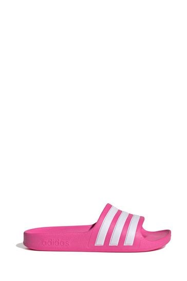 adidas Pink Adilette Aqua Kids Sandals