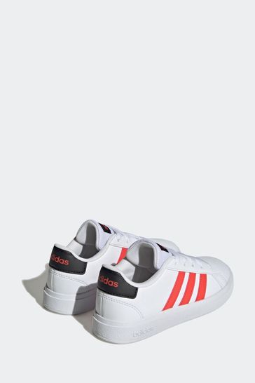 Adidas red white blue trainers sale
