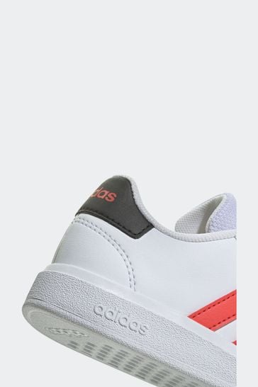 Adidas red white blue trainers sale