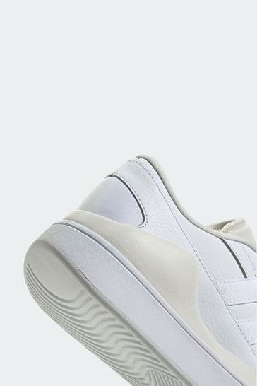 Adidas white continental 8 hot sale