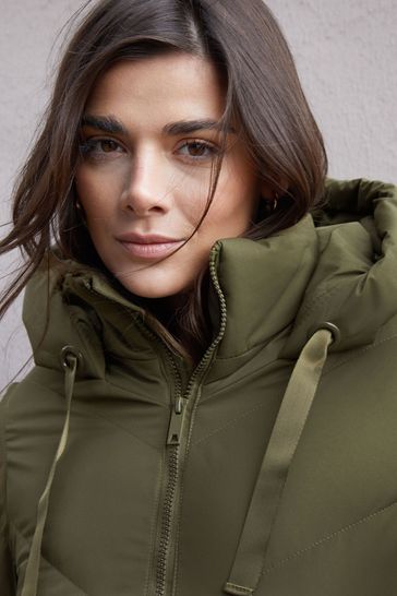 Threadbare puffer jacket womens on sale