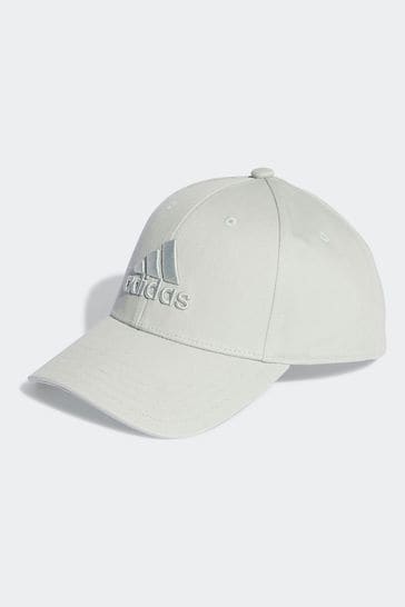 adidas Grey Big Tonal Logo Baseball Cap
