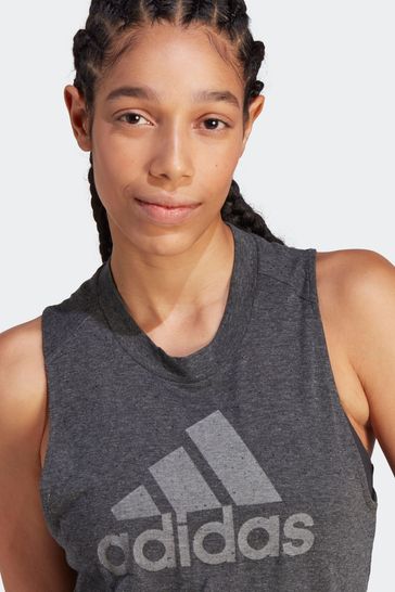 Buy adidas Black Sportswear Future Icons Winners 3.0 Tank Top from
