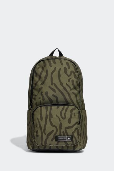 adidas Green Adult Classic Texture Graphic Backpack