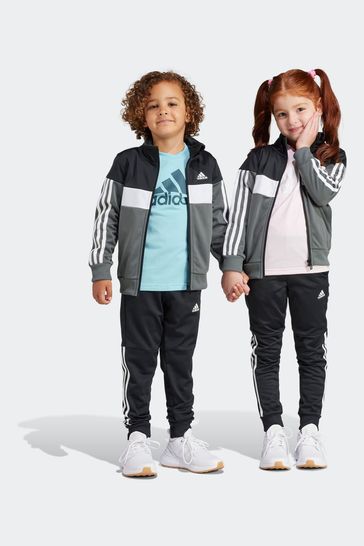 Buy adidas Kids Tiberio Colorblock Next 3-Stripes Tracksuit Deutschland bei Shiny