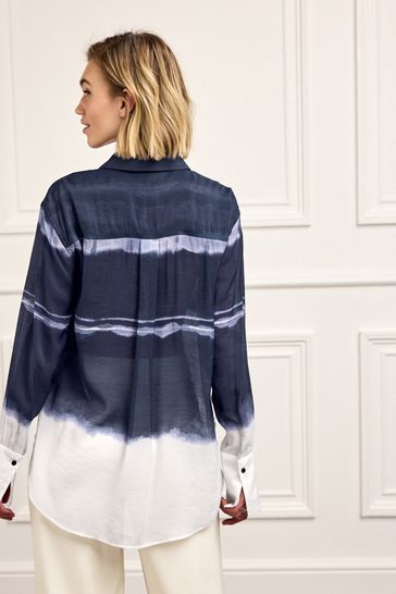 Tie dye sheer top 2025