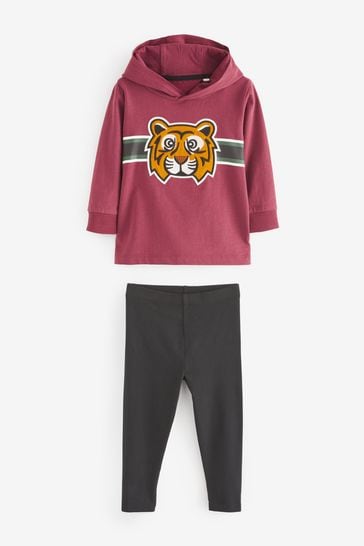 Hoodie with tiger on sleeves outlet