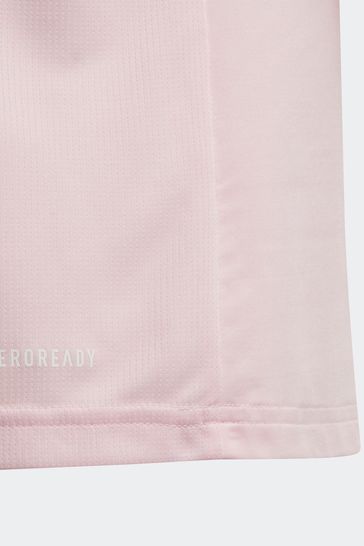 Buy adidas Pink Sportswear Essentials Aeroready Regular Fit Logo T