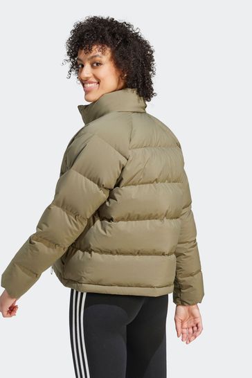 adidas Green Sportswear Outdoor Helionic Relaxed Down Jacket