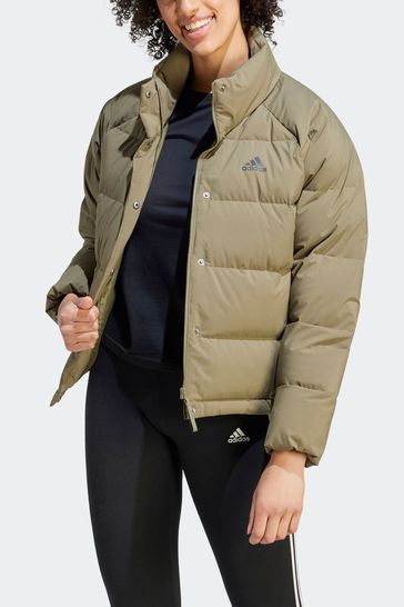 Buy adidas Green Sportswear Outdoor Helionic Relaxed Down Jacket from Next  Germany