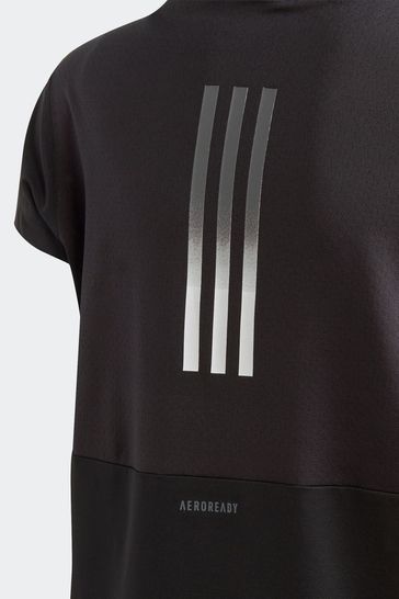 Adidas plain black t shirt new arrivals