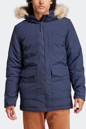 Adidas store parka blau