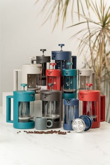 SIIP Blue 6 Cup Cafetiere