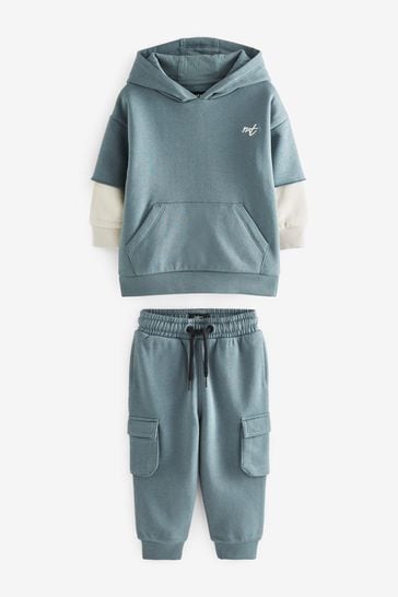 Teal outlet blue hoodie