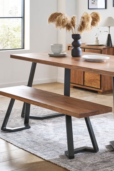 Buy Colton Dining Bench from the Laura Ashley online shop