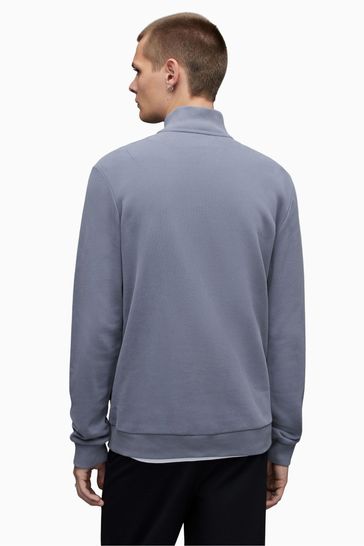 Buy AllSaints Blue Raven Half Zip Sweatshirt from Next USA