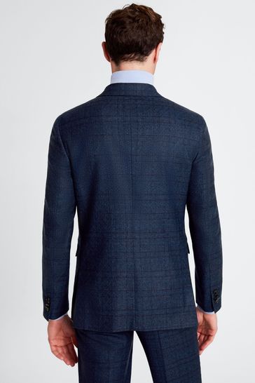 Blue and black suit jacket store
