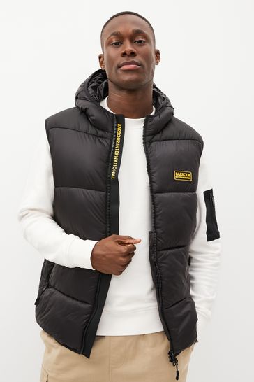Black sales barbour gilet