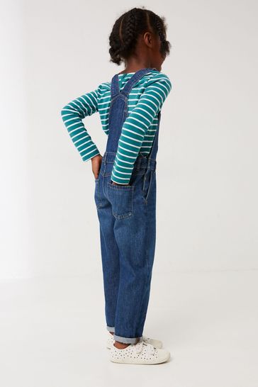 Fat face denim dungarees shop