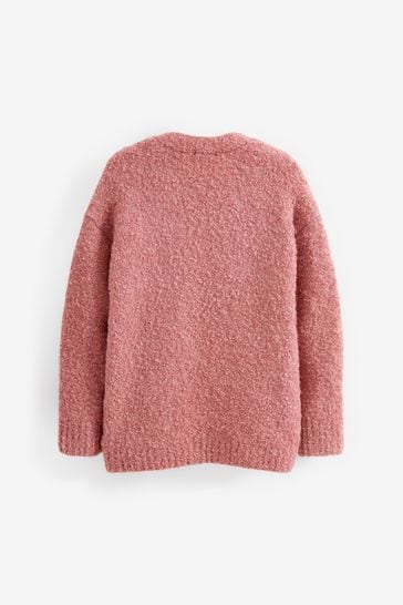 Buy Pink Long Cosy Cardigan 3 16yrs from Next Canada