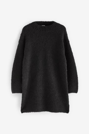 Black mohair sweater best sale dress