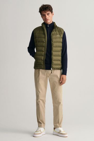 Buy GANT Light Down Black Vest from Next Luxembourg