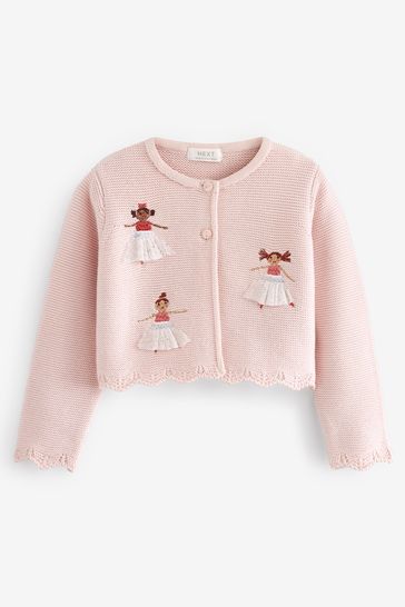 Pink shop sparkle cardigan