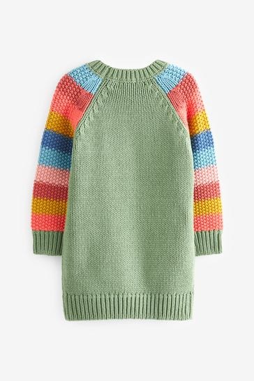 Next rainbow jumper dress online