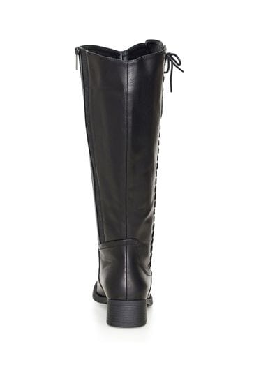 Buy Evans Extra Wide Fit Leslie Tall Black Boots from Next Austria