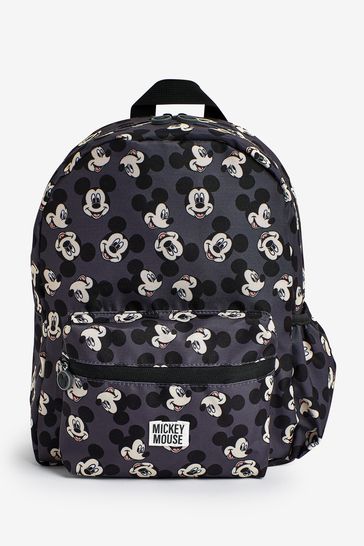 Charcoal Grey Disney Mickey Mouse Backpack