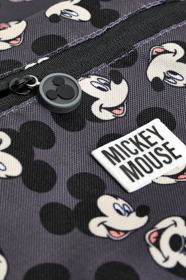 Grey mickey mouse backpack sale