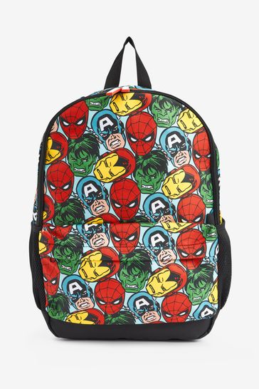 Black Marvel Backpack