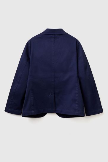 Blue formal blazer sale