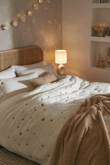 Star teddy fleece bedding discount