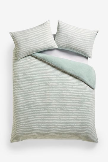 Green fleece duvet hot sale cover