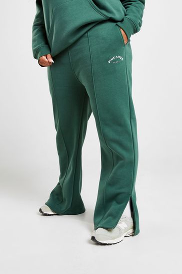 Pink Soda Green Wilacre Flare Joggers