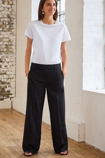 Black 2025 wide pants