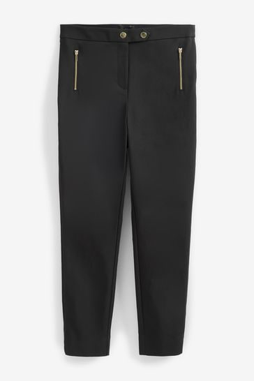H&m black deals skinny trousers
