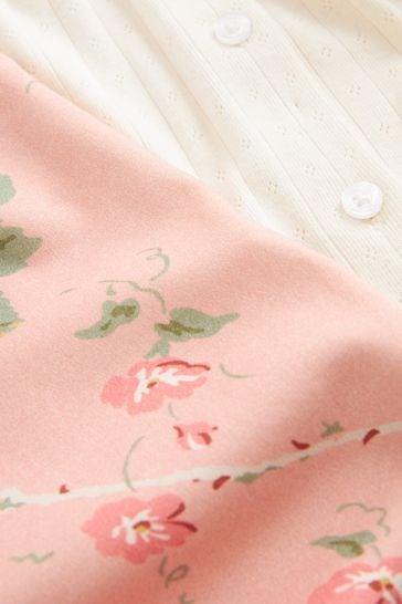 Laura ashley pink cardigan store