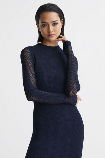 Knitted bodycon deals midi dress