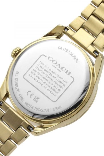 Coach sales watch gold