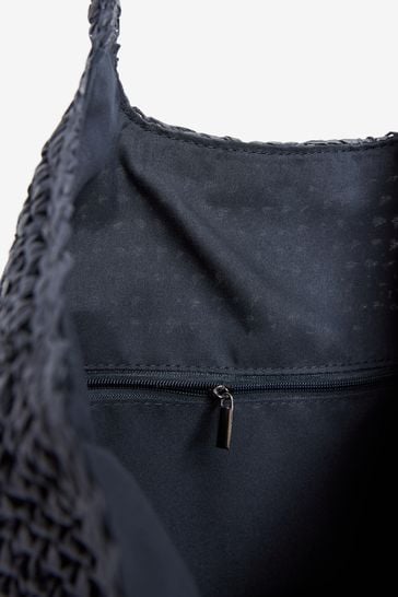 Blue black on sale bag